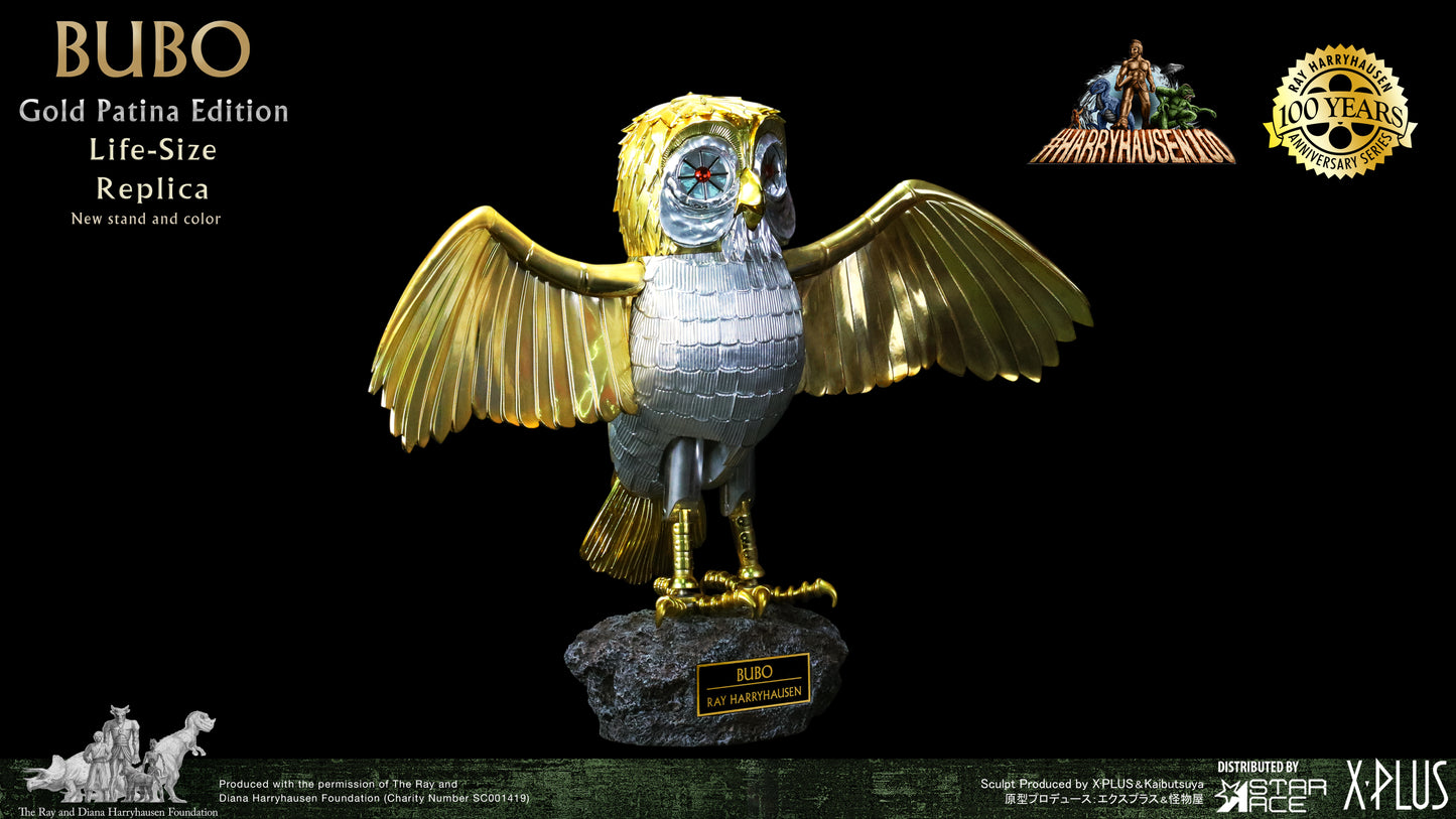 BUBO ELECTROPLATING Gold Patina Edition NX (Open wings only)