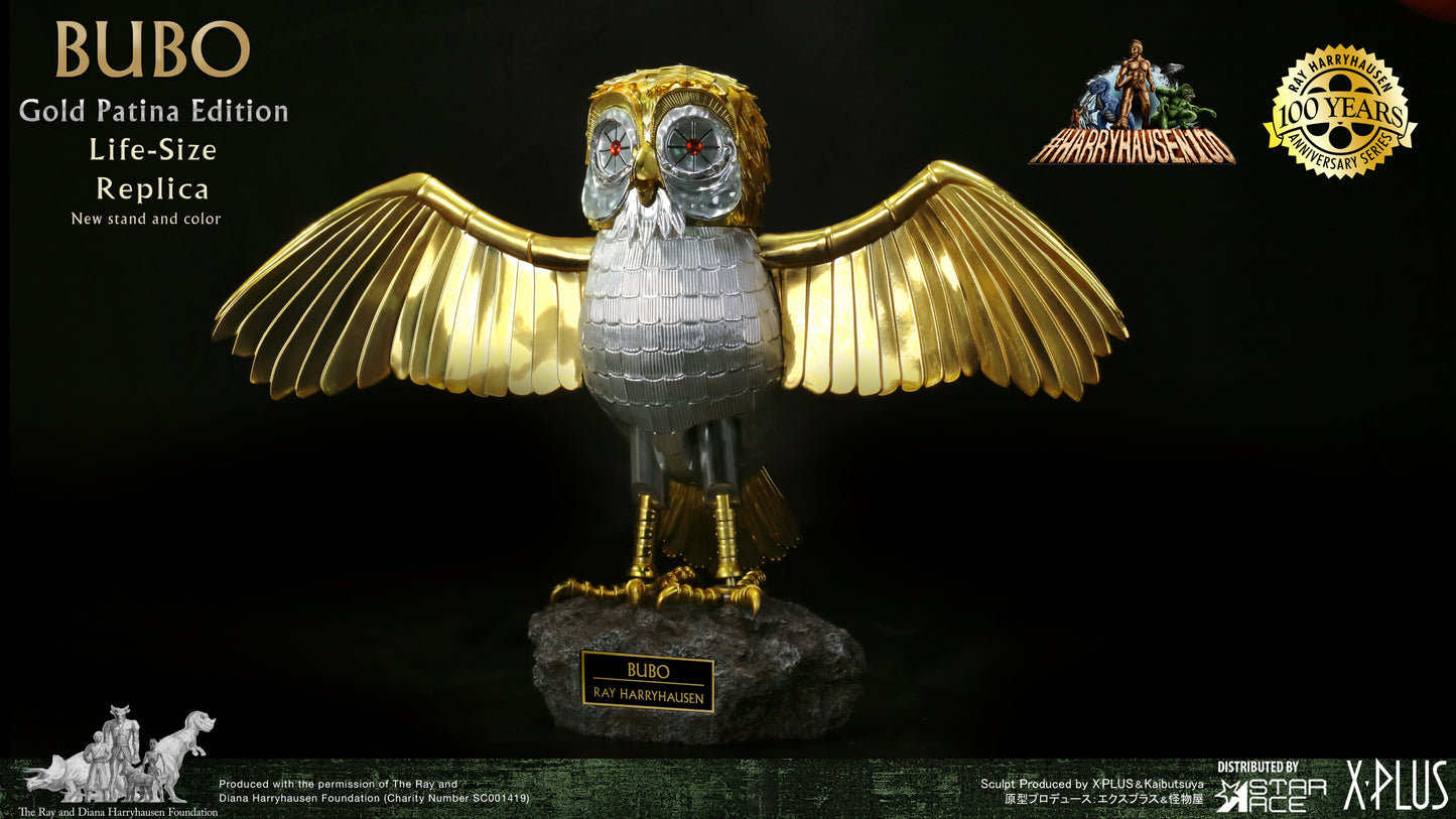 BUBO ELECTROPLATING Gold Patina Edition NX (Open wings only)