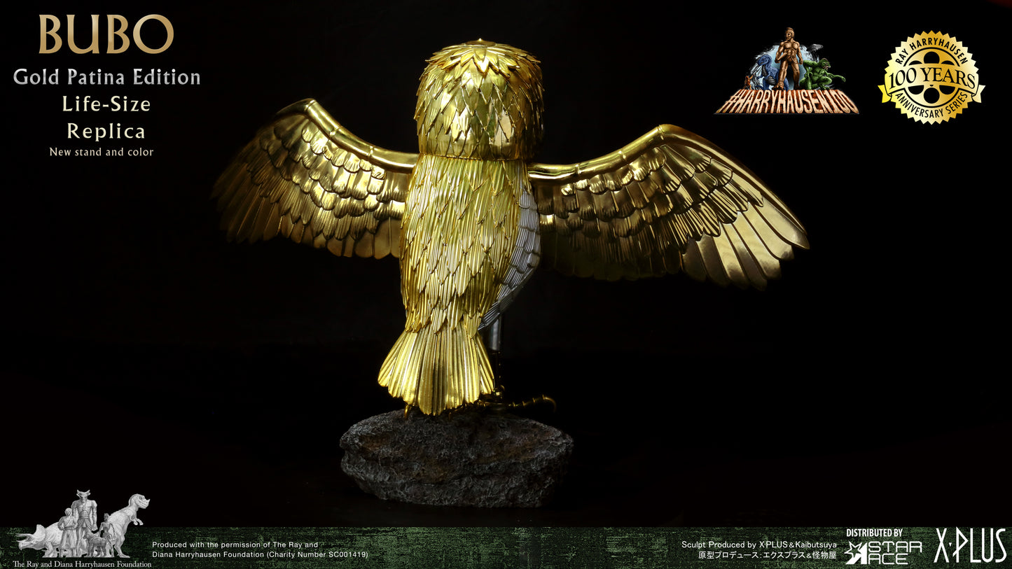 BUBO ELECTROPLATING Gold Patina Edition NX (Open wings only)