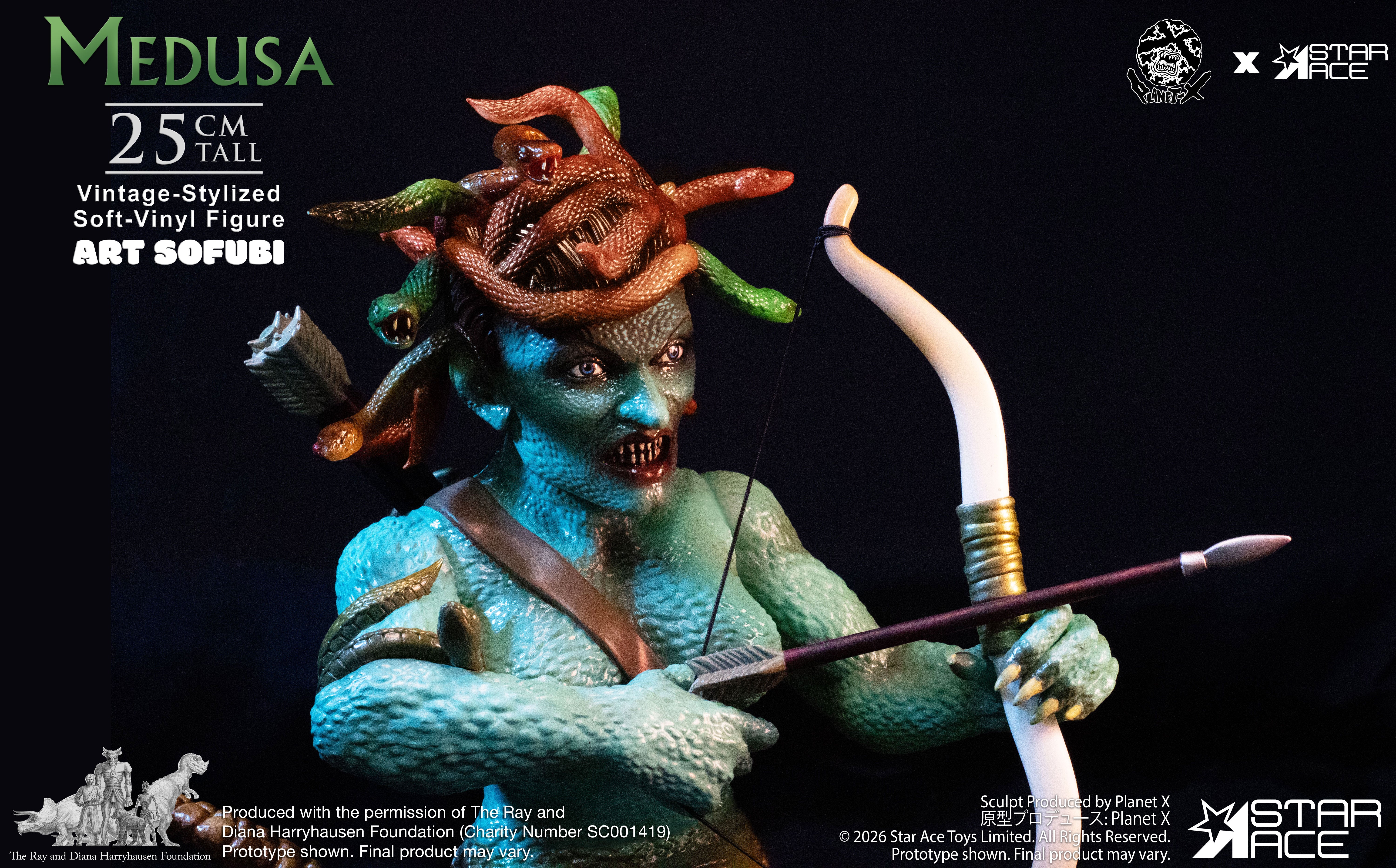 Medusa (Vintage-stylized Soft-vinyl Figure) – Star Ace Toys Limited