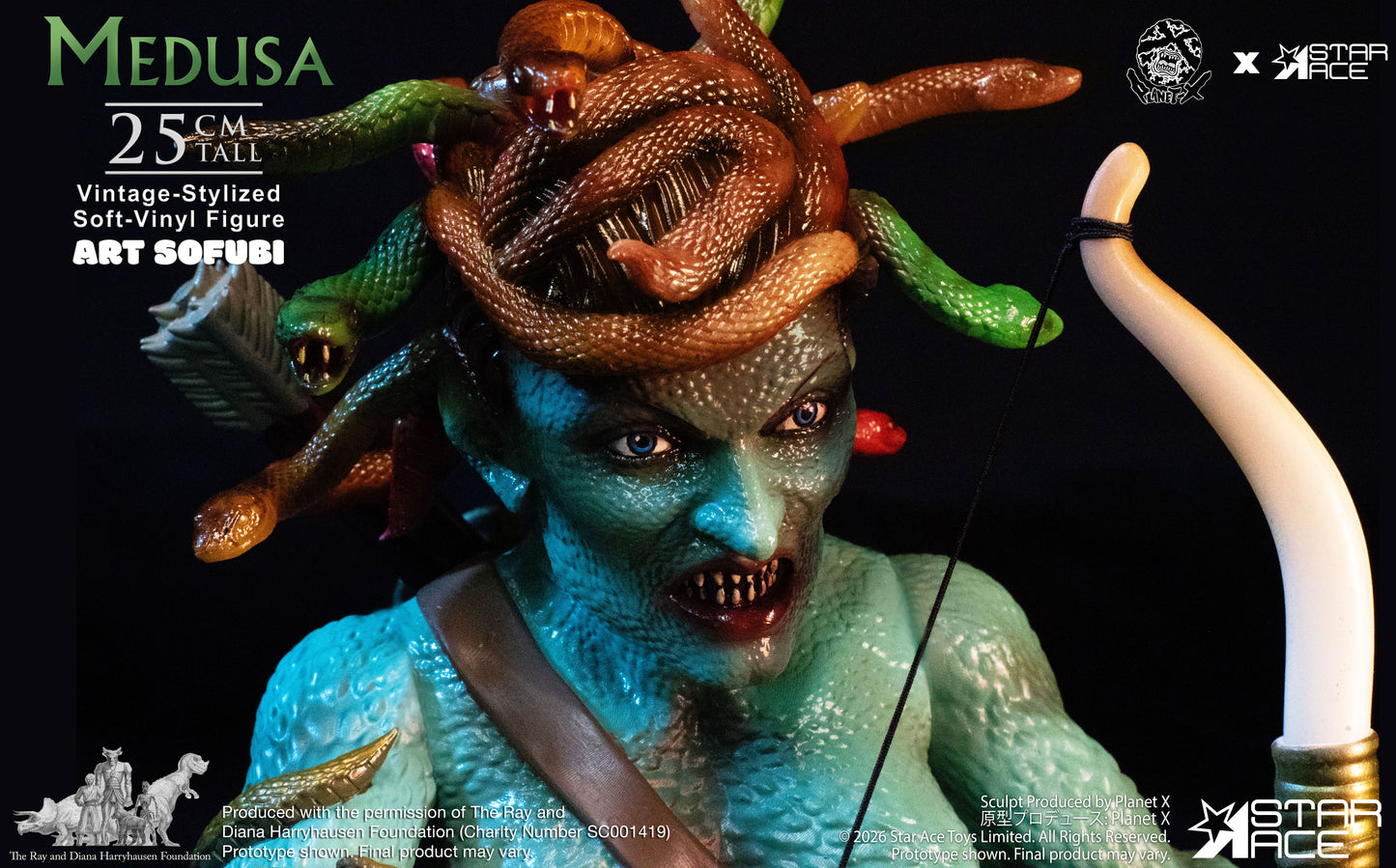 Medusa (Vintage-stylized Soft-vinyl Figure)