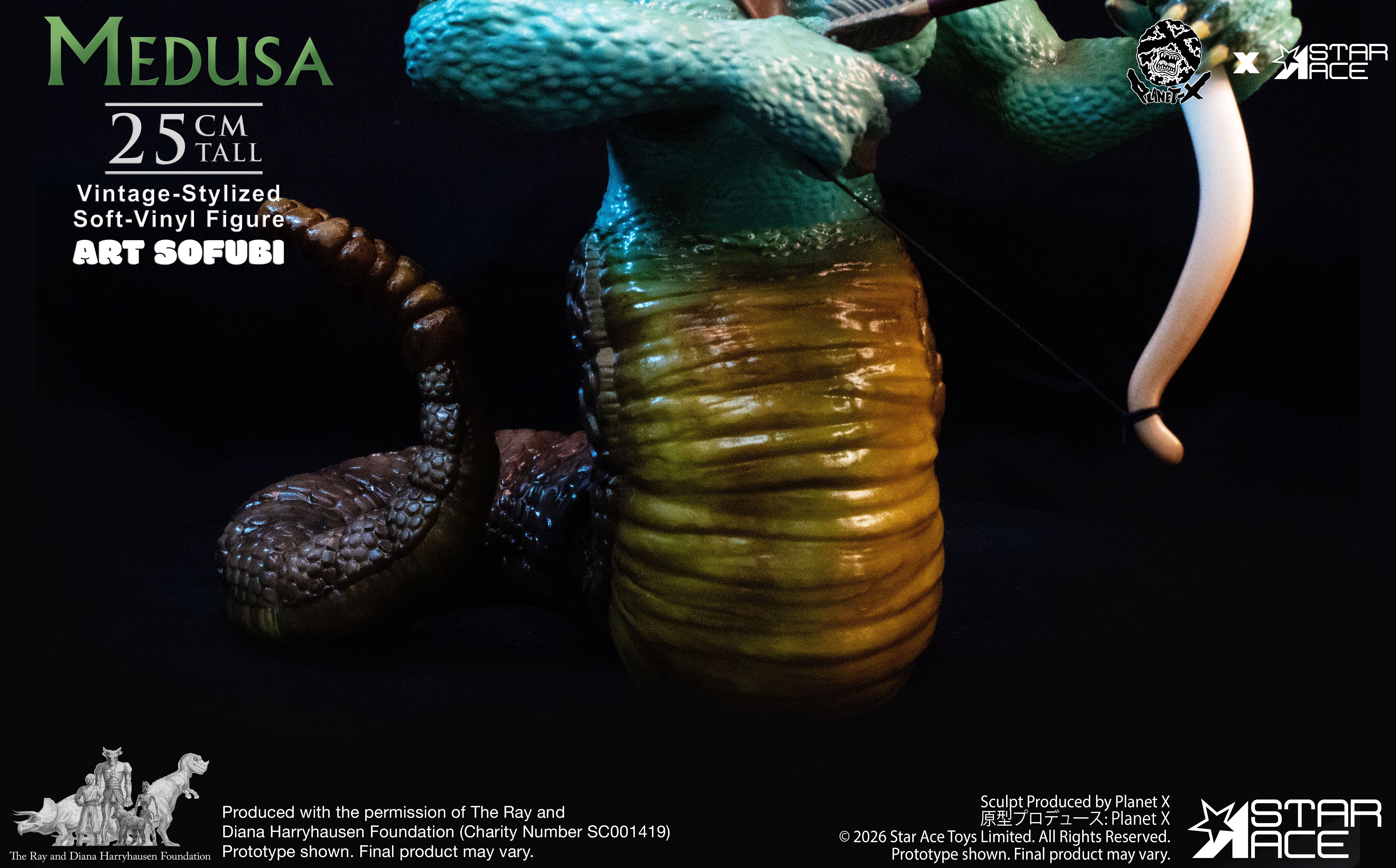 Medusa (Vintage-stylized Soft-vinyl Figure) – Star Ace Toys Limited