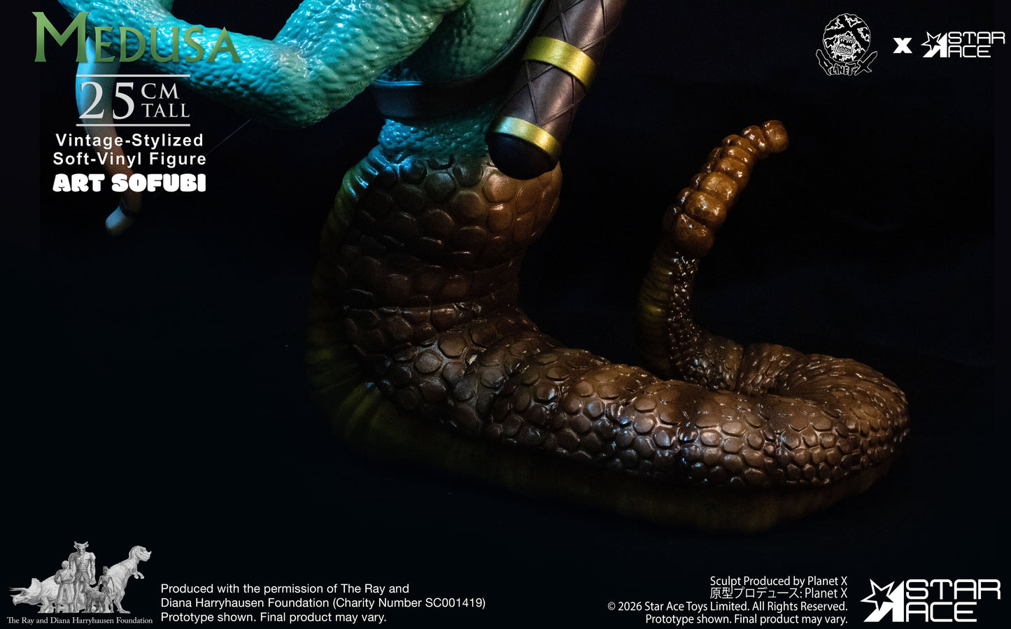 Medusa (Vintage-stylized Soft-vinyl Figure)