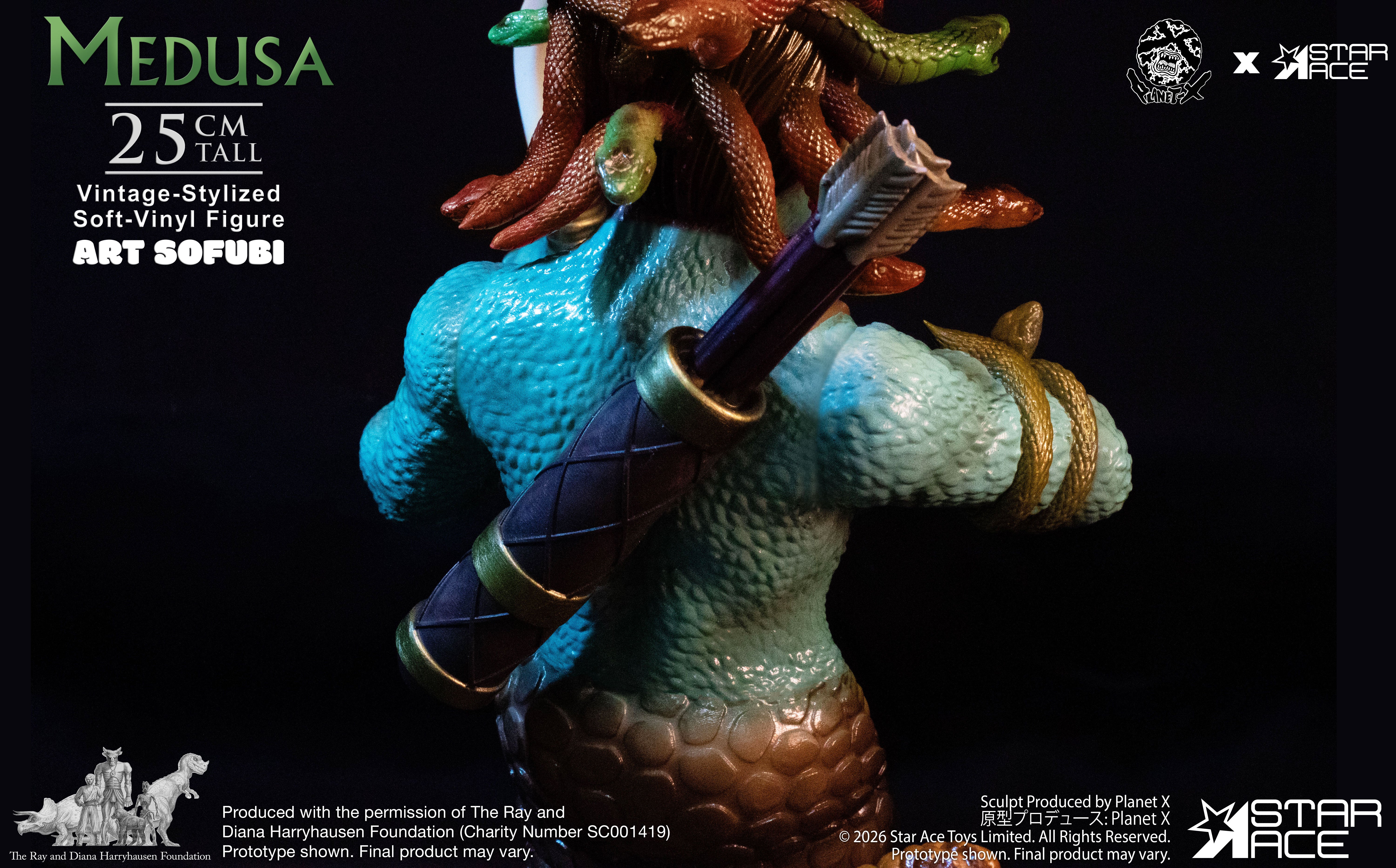 Medusa (Vintage-stylized Soft-vinyl Figure) – Star Ace Toys Limited