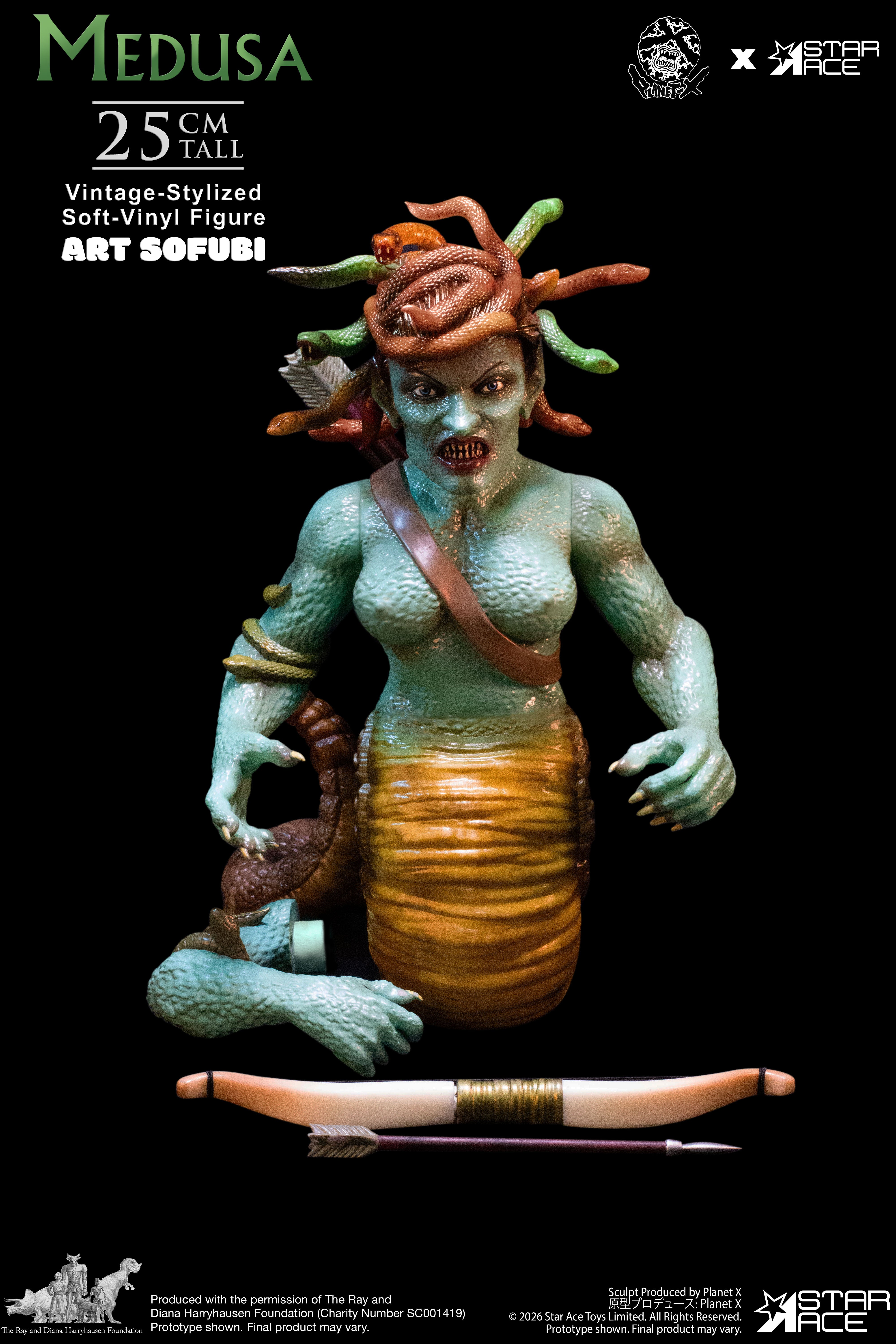 Medusa (Vintage-stylized Soft-vinyl Figure) – Star Ace Toys Limited