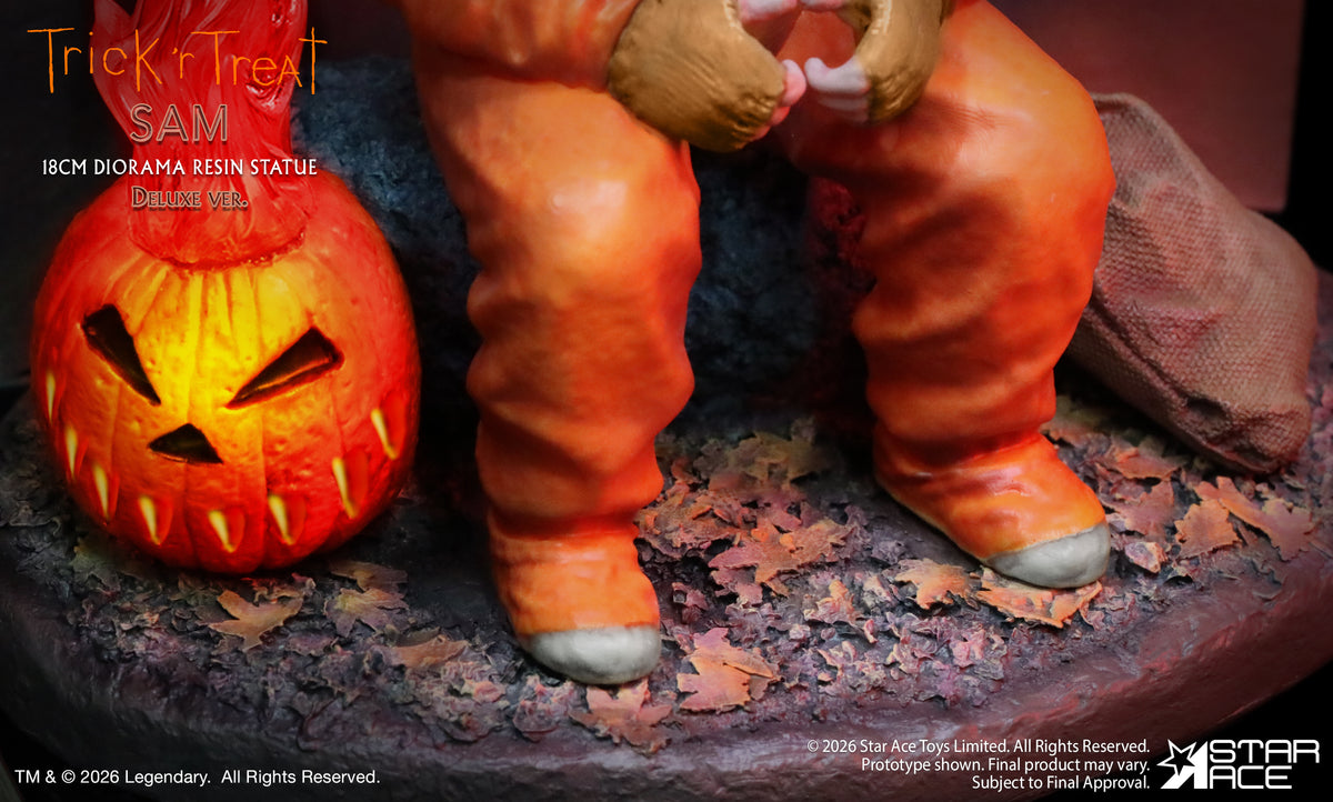Trick'r Treat Sam diorama resin statue DX