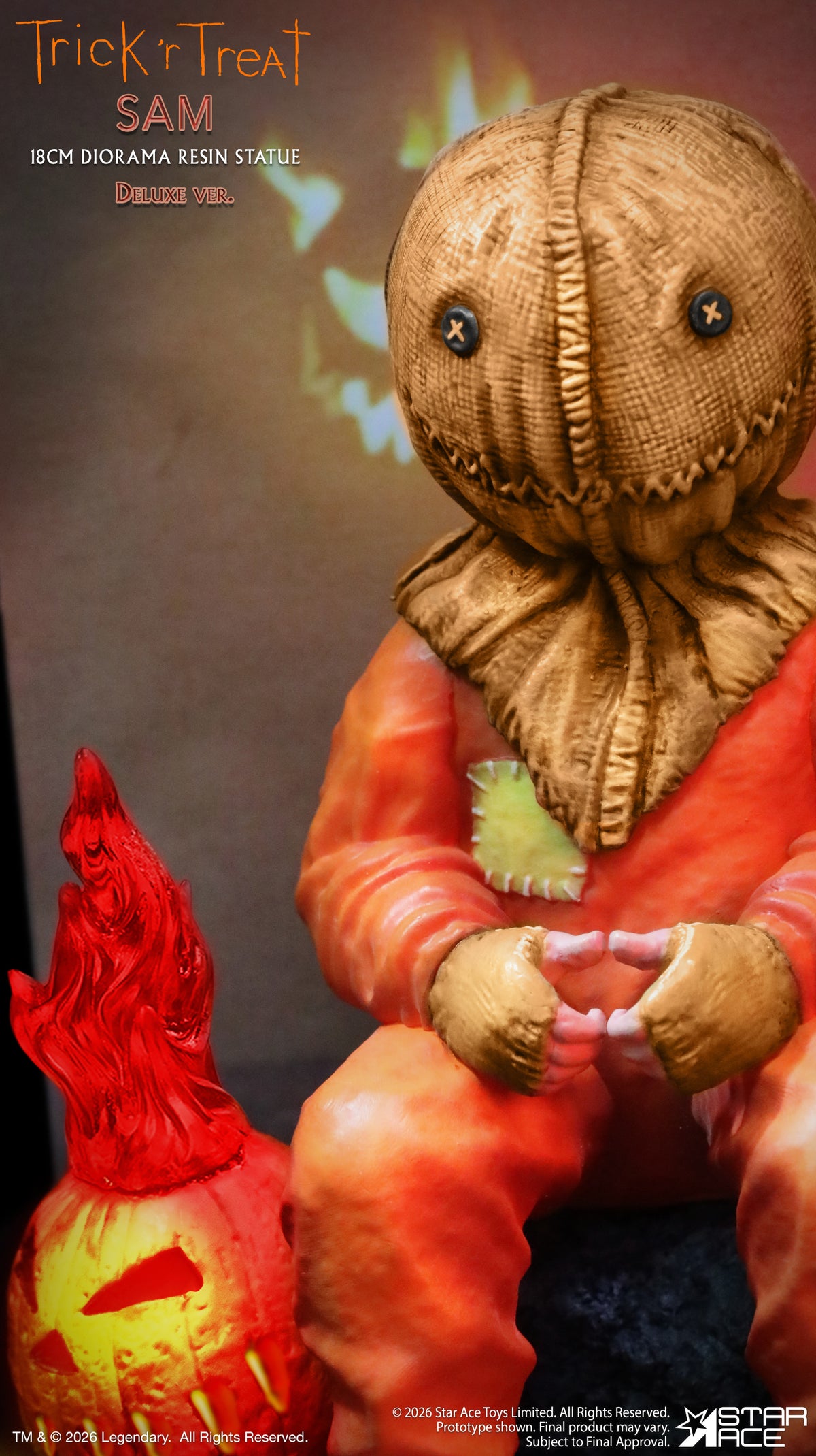 Trick'r Treat Sam diorama resin statue DX