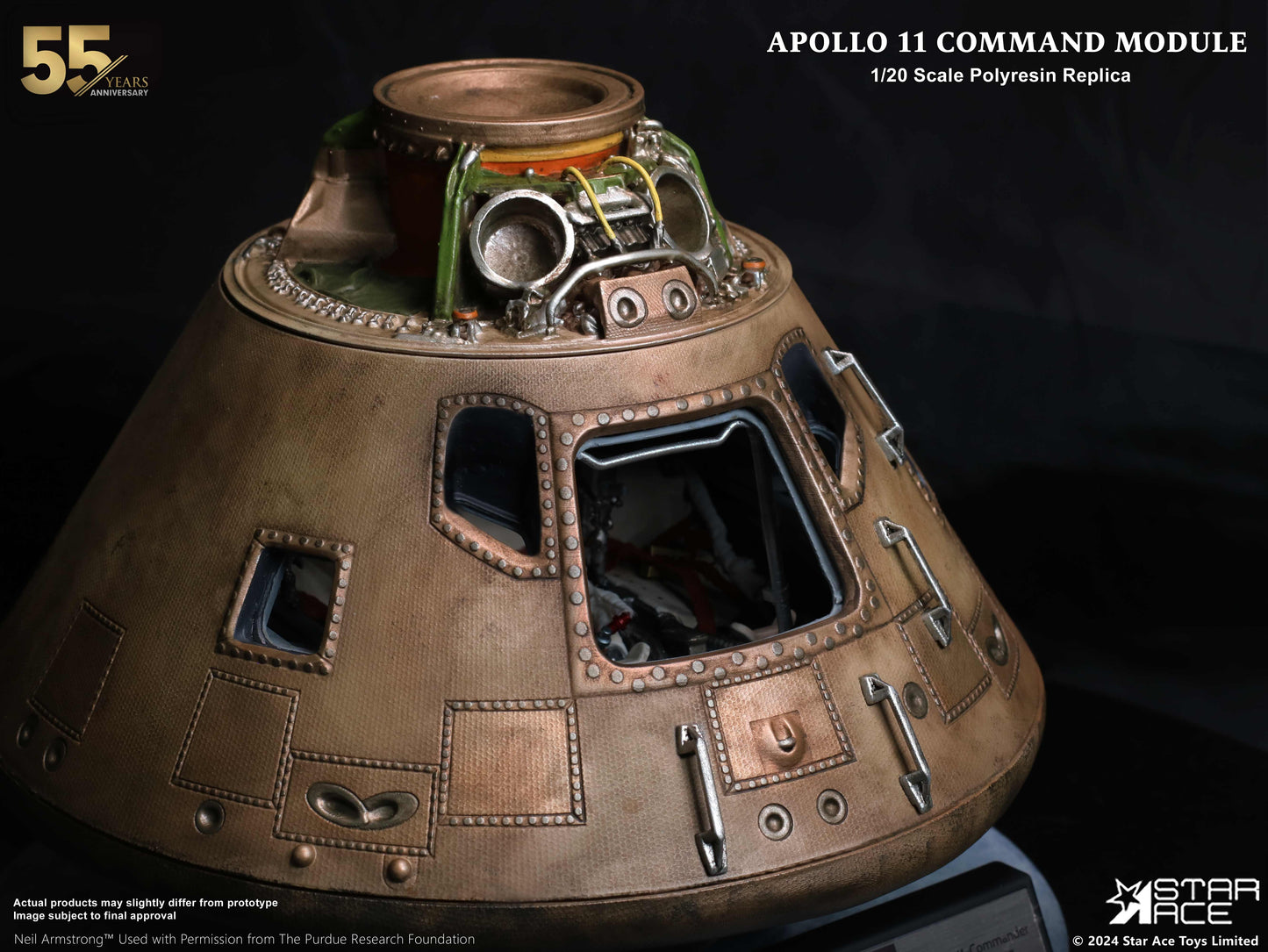 1/20 scale Apollo11 Command Module(DX)