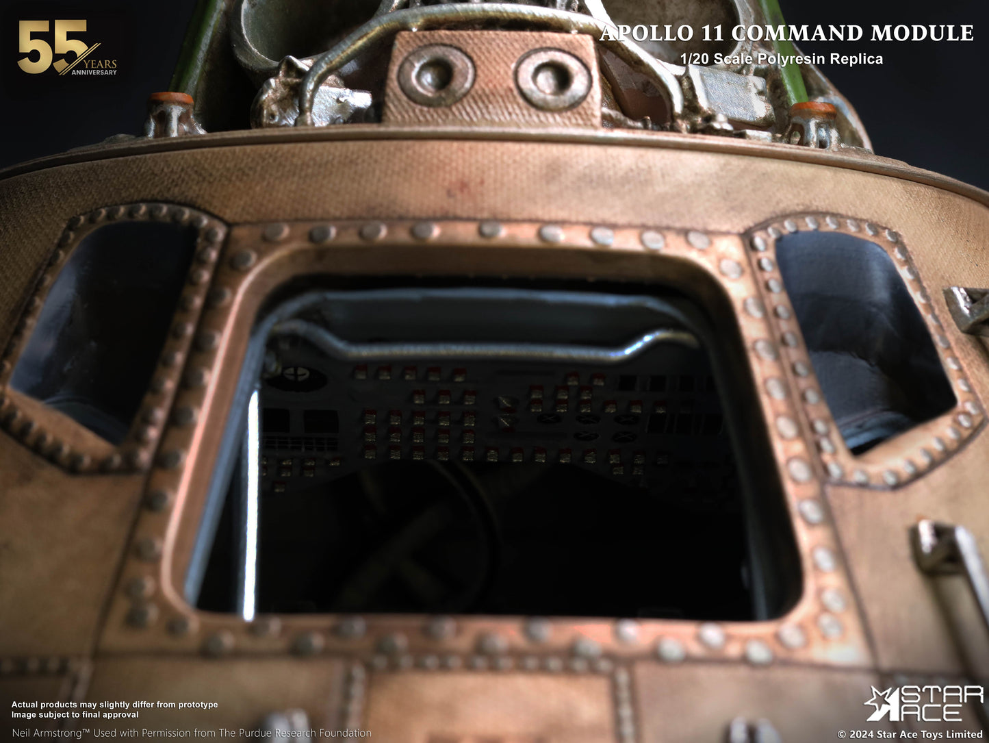 1/20 scale Apollo11 Command Module(DX)