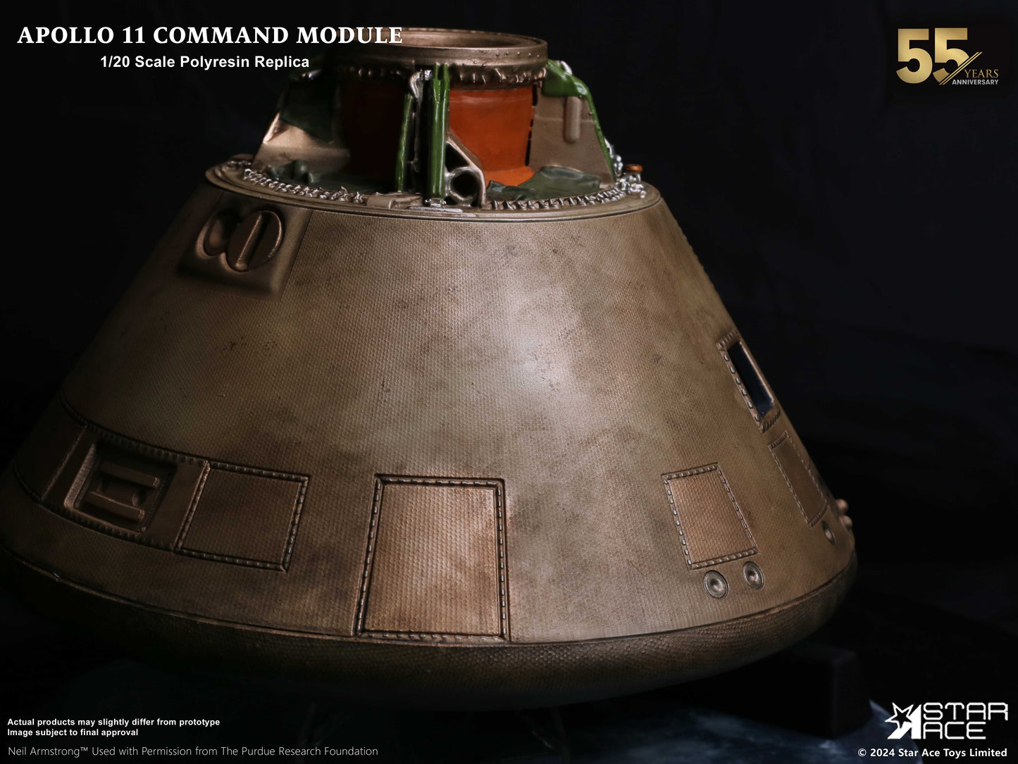 1/20 scale Apollo11 Command Module(DX)