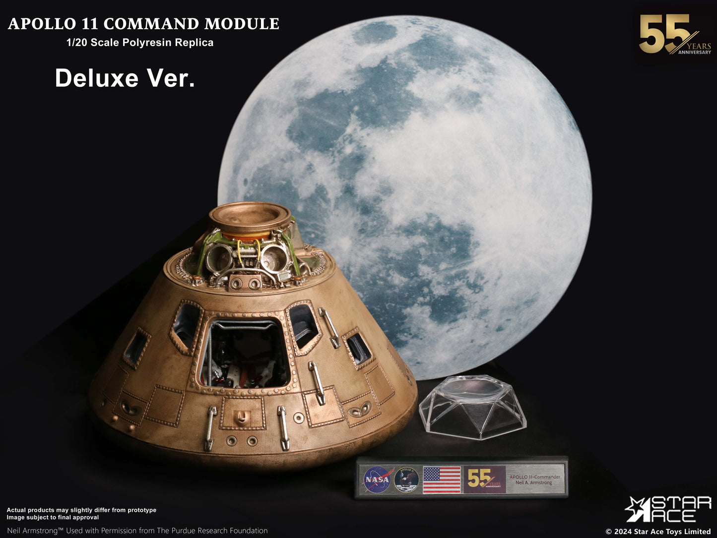 1/20 scale Apollo11 Command Module(DX)