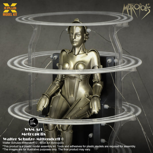 Metropolis Maschinenmensch Seated Ver. Plastic Model Kit