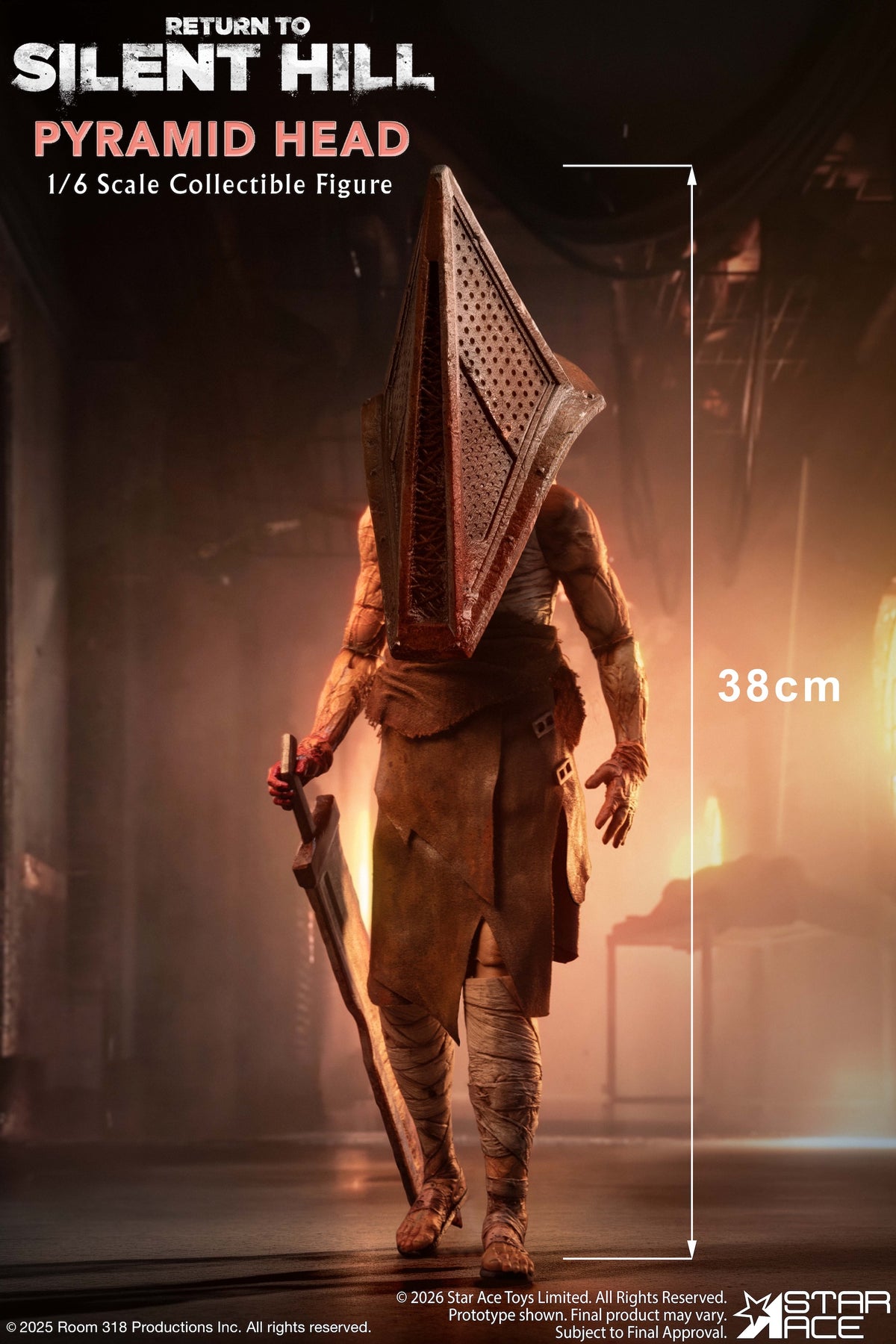 1/6 scale Pyramid Head collectible figure (DX)