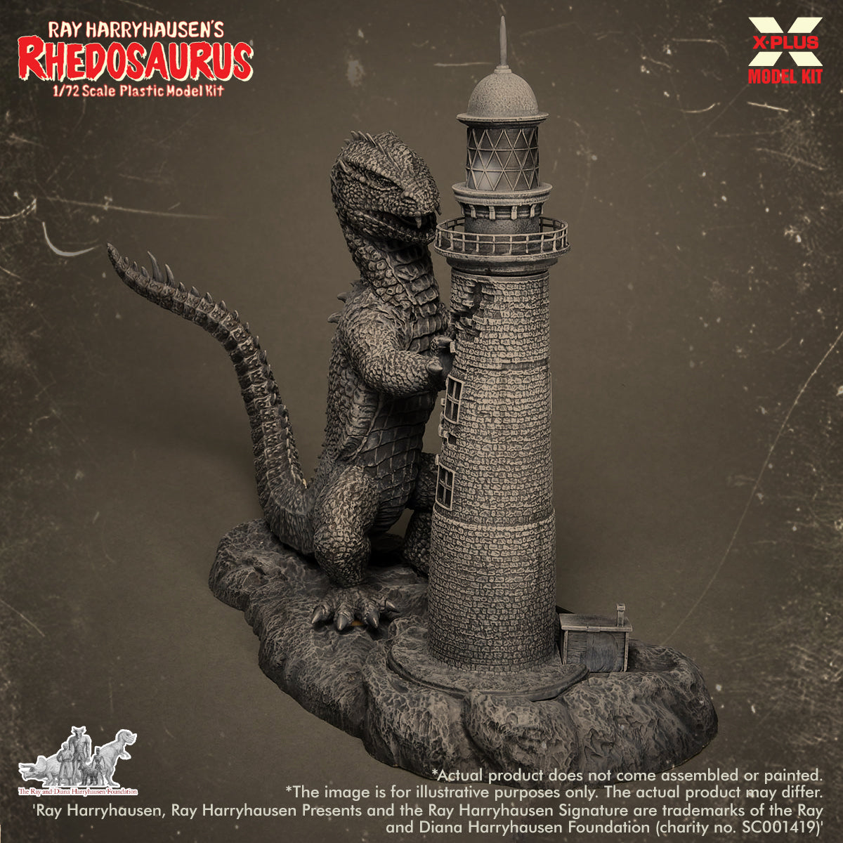 1/72  Ray Harryhausen's Rhedosaurus Plastic Model Kit