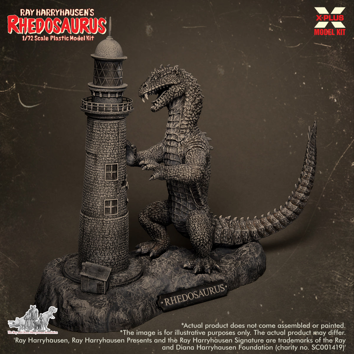 1/72  Ray Harryhausen's Rhedosaurus Plastic Model Kit