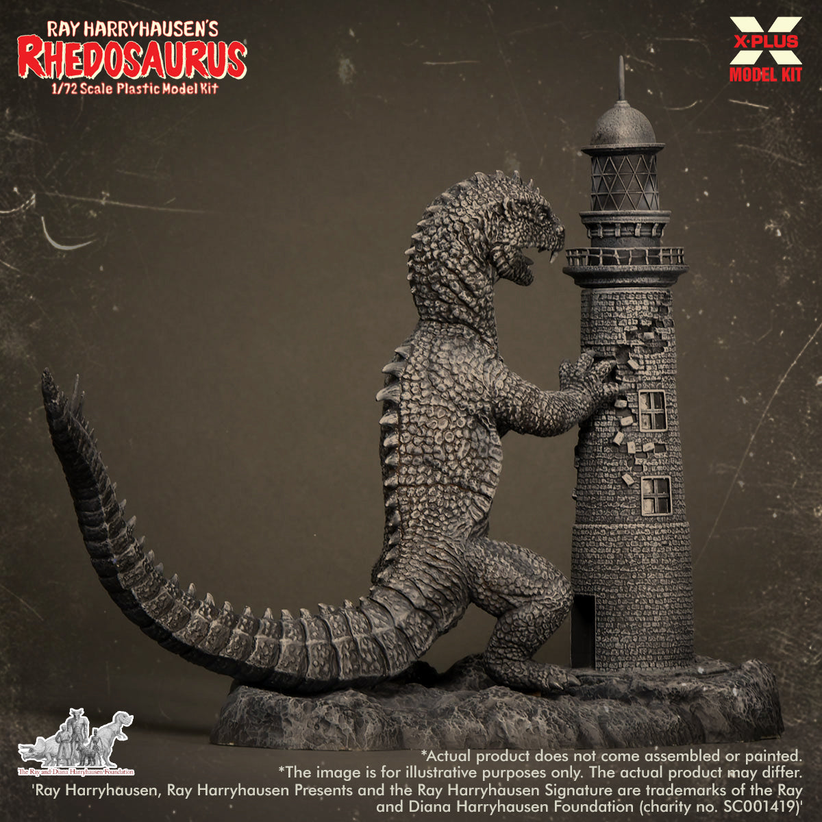 1/72  Ray Harryhausen's Rhedosaurus Plastic Model Kit