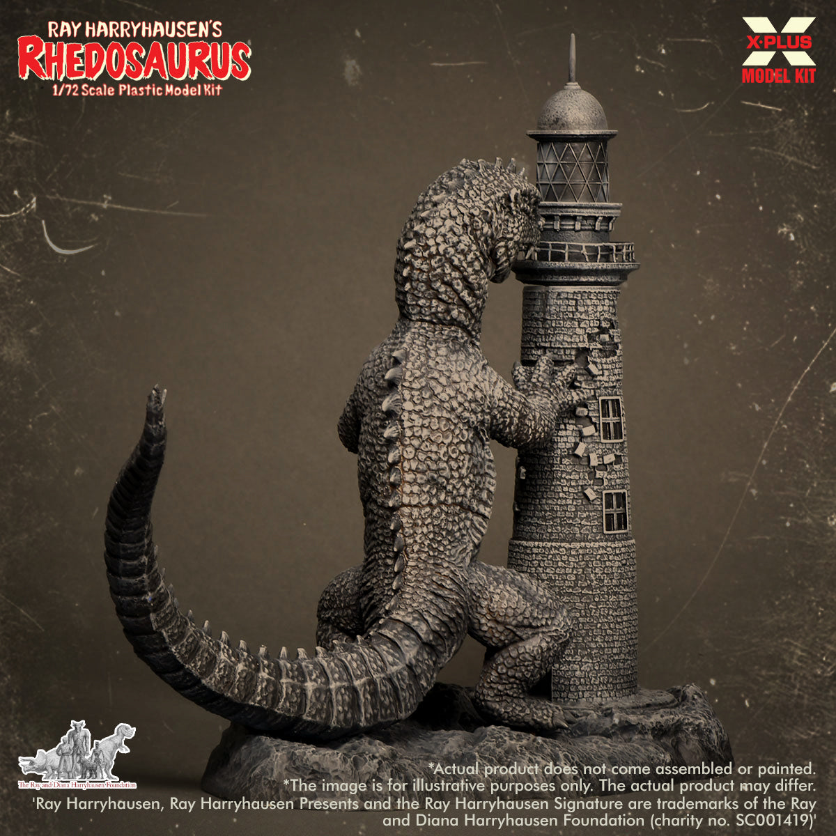 1/72  Ray Harryhausen's Rhedosaurus Plastic Model Kit