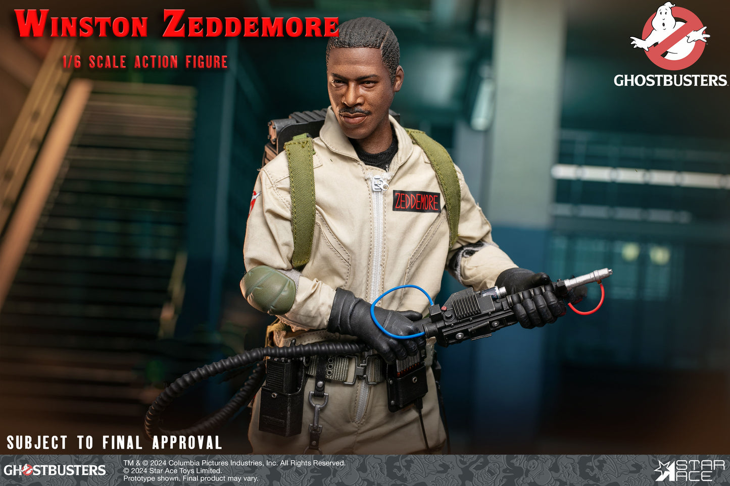 1/6 scale Winston Zeddemore action figure