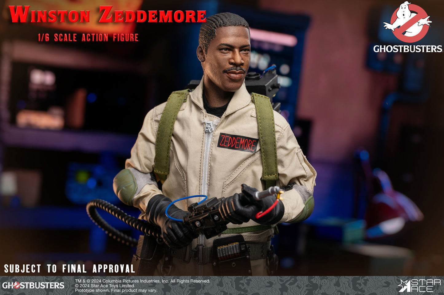 1/6 scale Winston Zeddemore action figure