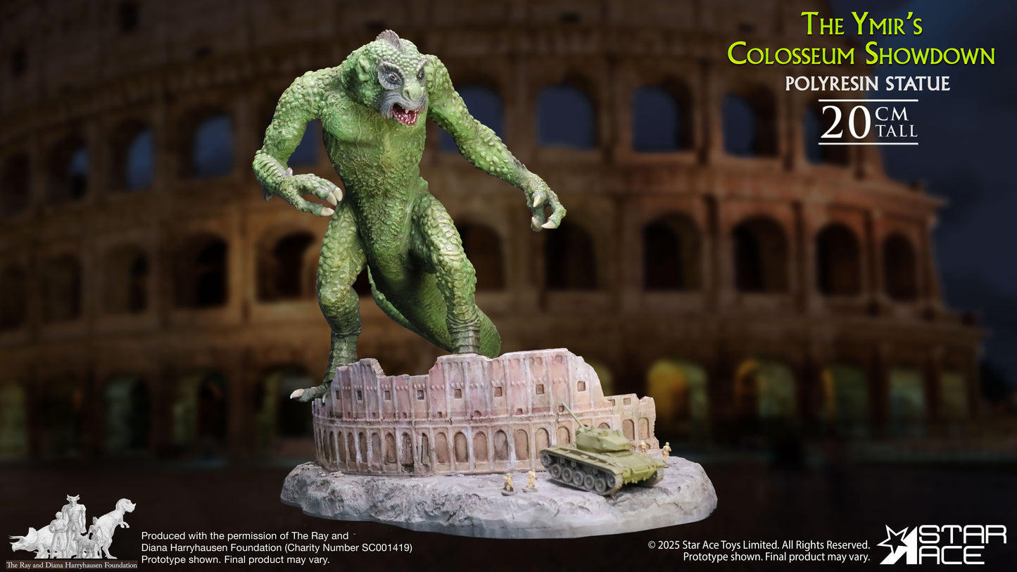 The Ymir’s Colosseum Showdown resin statue
