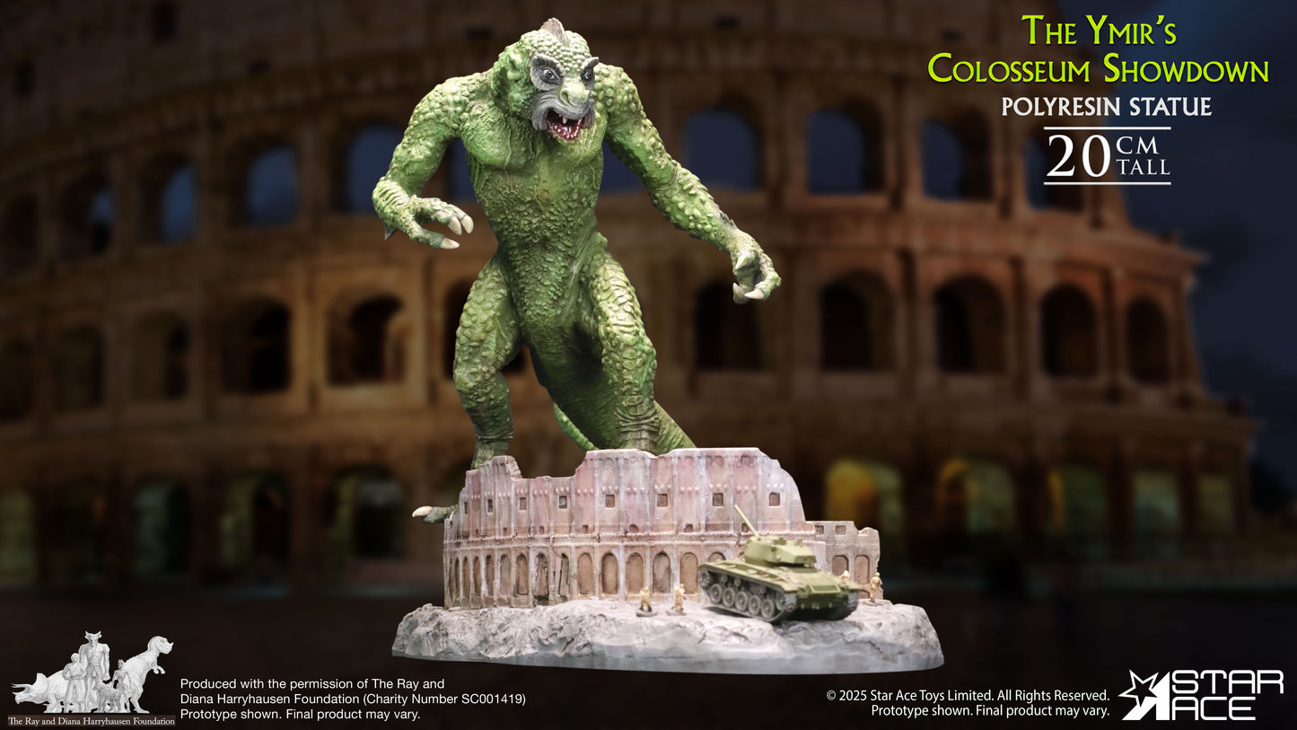 The Ymir’s Colosseum Showdown resin statue