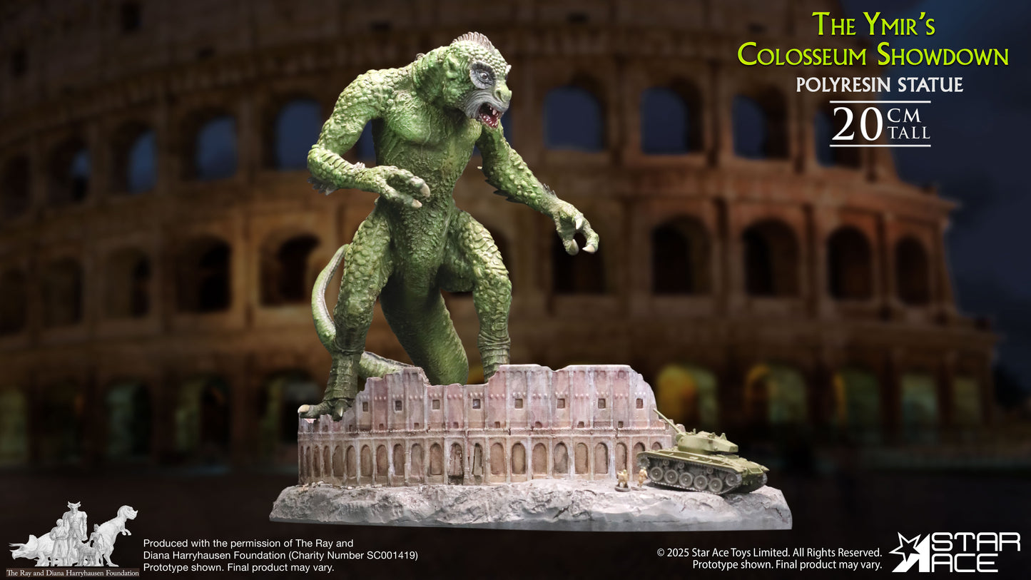 The Ymir’s Colosseum Showdown resin statue