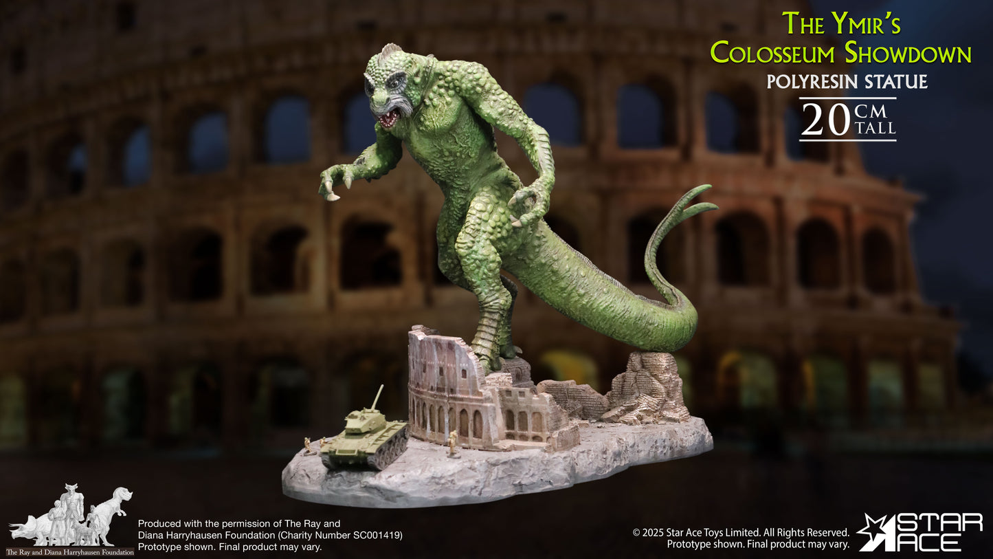 The Ymir’s Colosseum Showdown resin statue