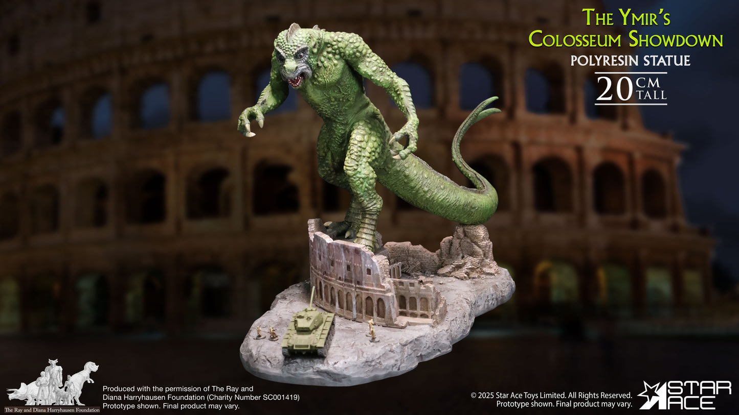 The Ymir’s Colosseum Showdown resin statue