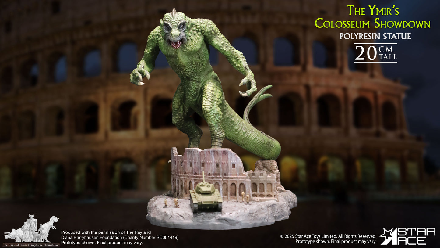 The Ymir’s Colosseum Showdown resin statue