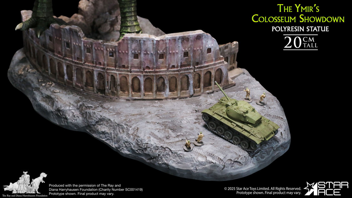 The Ymir’s Colosseum Showdown resin statue