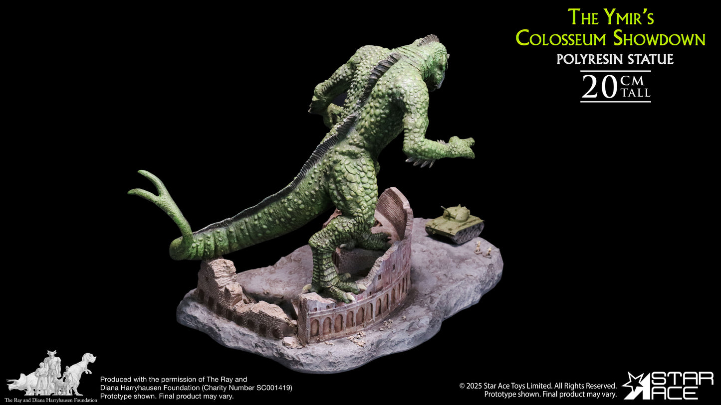 The Ymir’s Colosseum Showdown resin statue