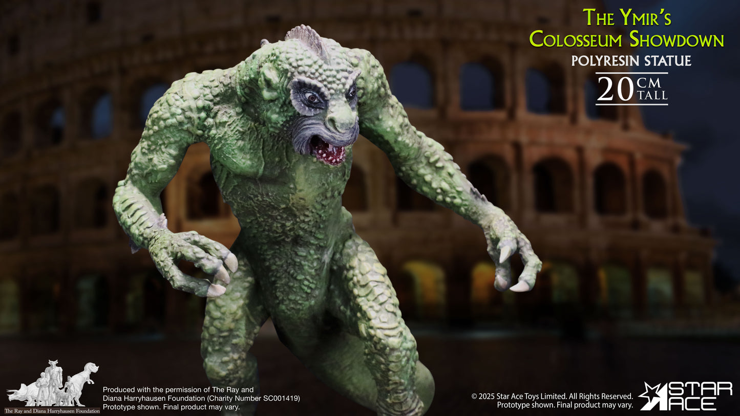 The Ymir’s Colosseum Showdown resin statue