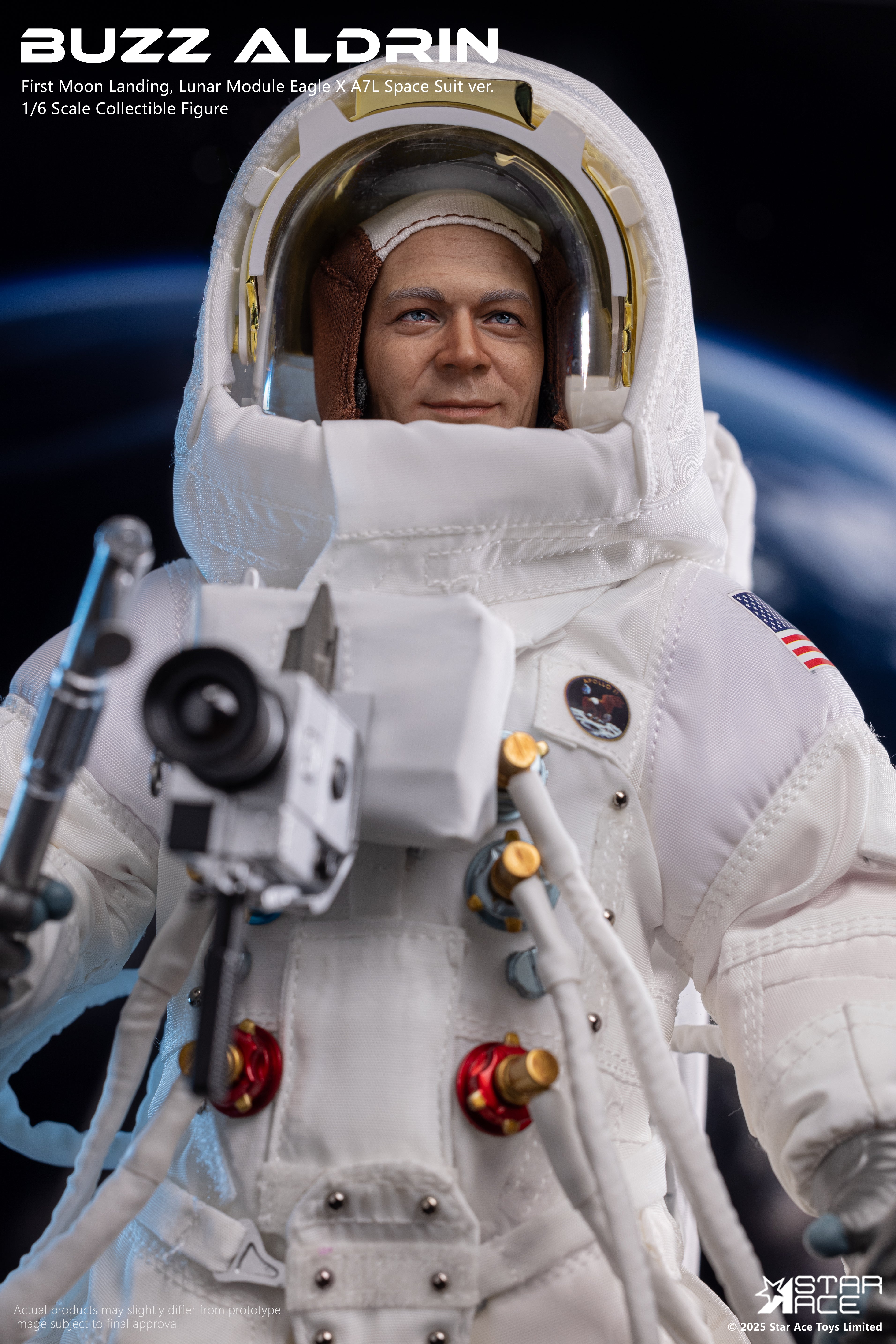 バズ・オルドリン 宇宙飛行士 フィギュア 1/6 ドラゴン 1/6 scale Buzz Aldrin – Star Ace Toys Limited
