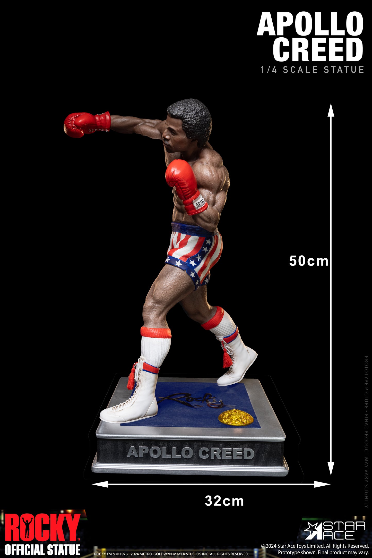 1/4 scale Apollo Creed Statue (Epic Fight)