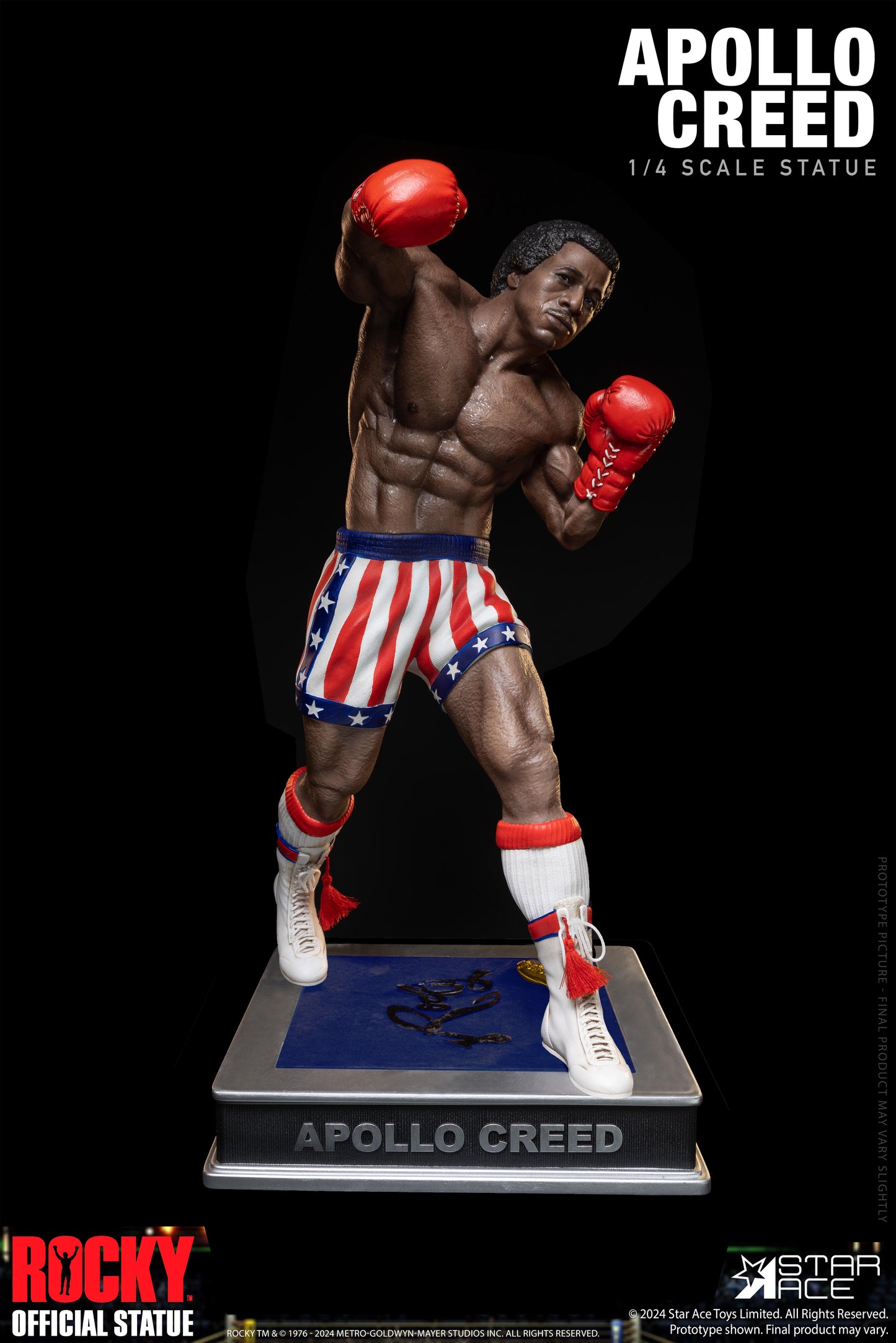 1/4 scale Apollo Creed Statue (Epic Fight)