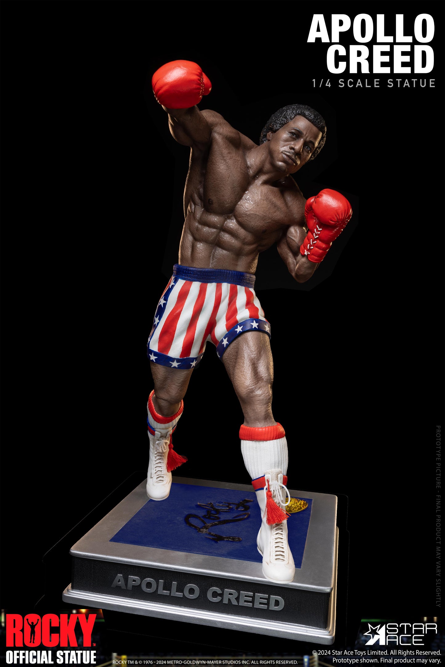 1/4 scale Apollo Creed Statue (Epic Fight)