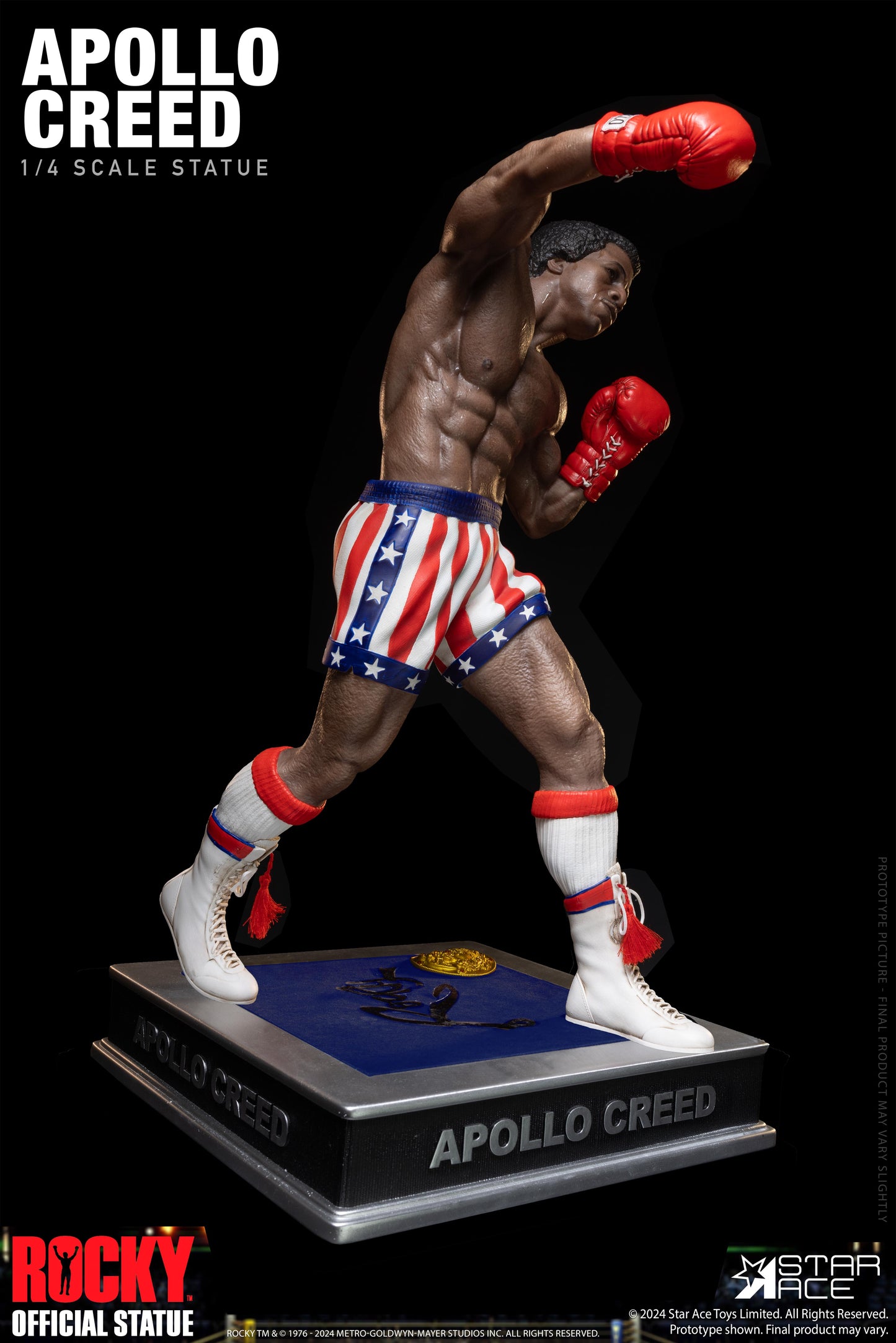 1/4 scale Apollo Creed Statue (Epic Fight)