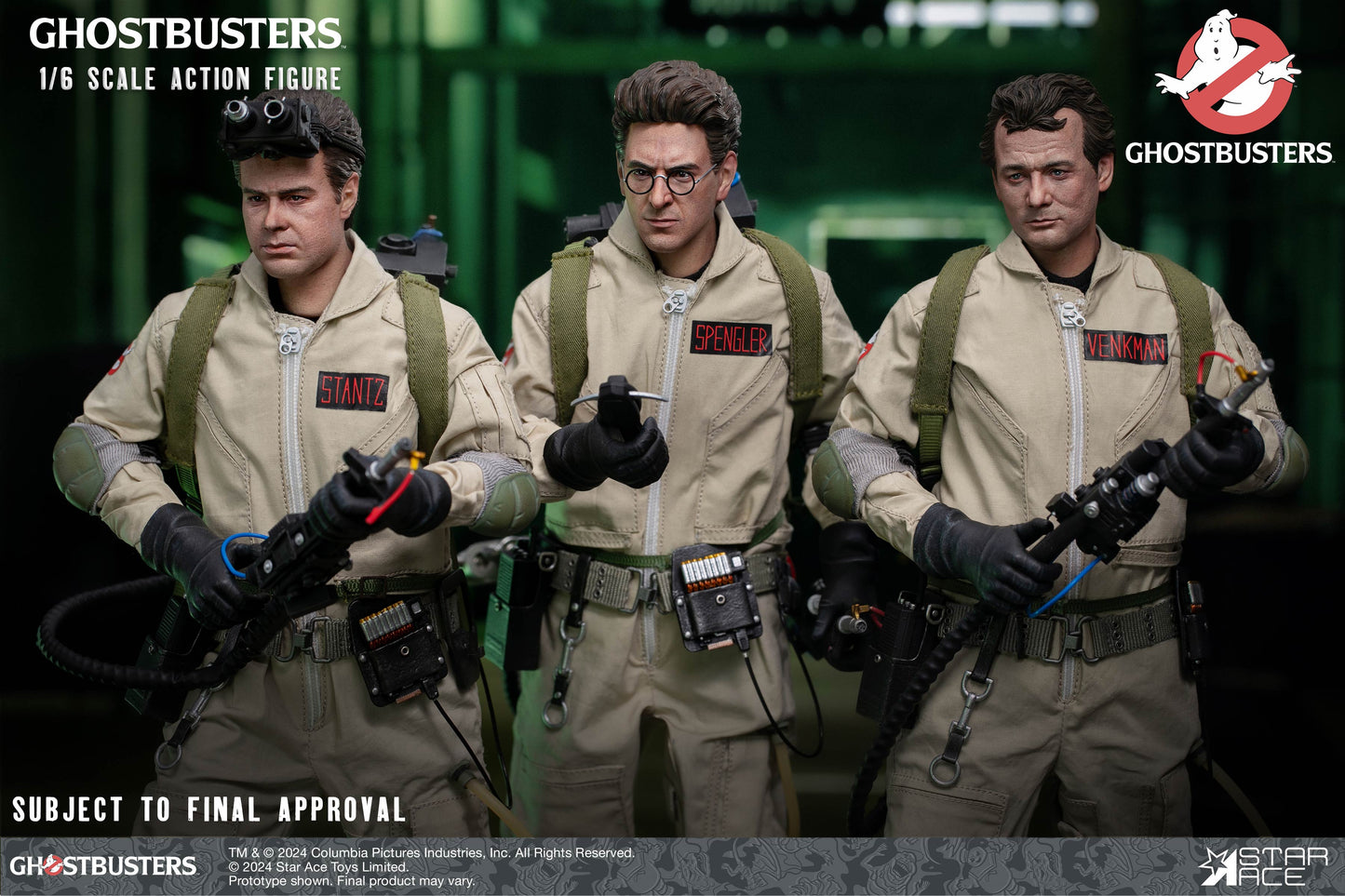 1/6 scale Egon Spengler action figure